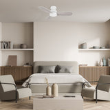 STANLEY 44 In 3 Blade Smart Ceiling Fan Without  LED  Lights With Remote