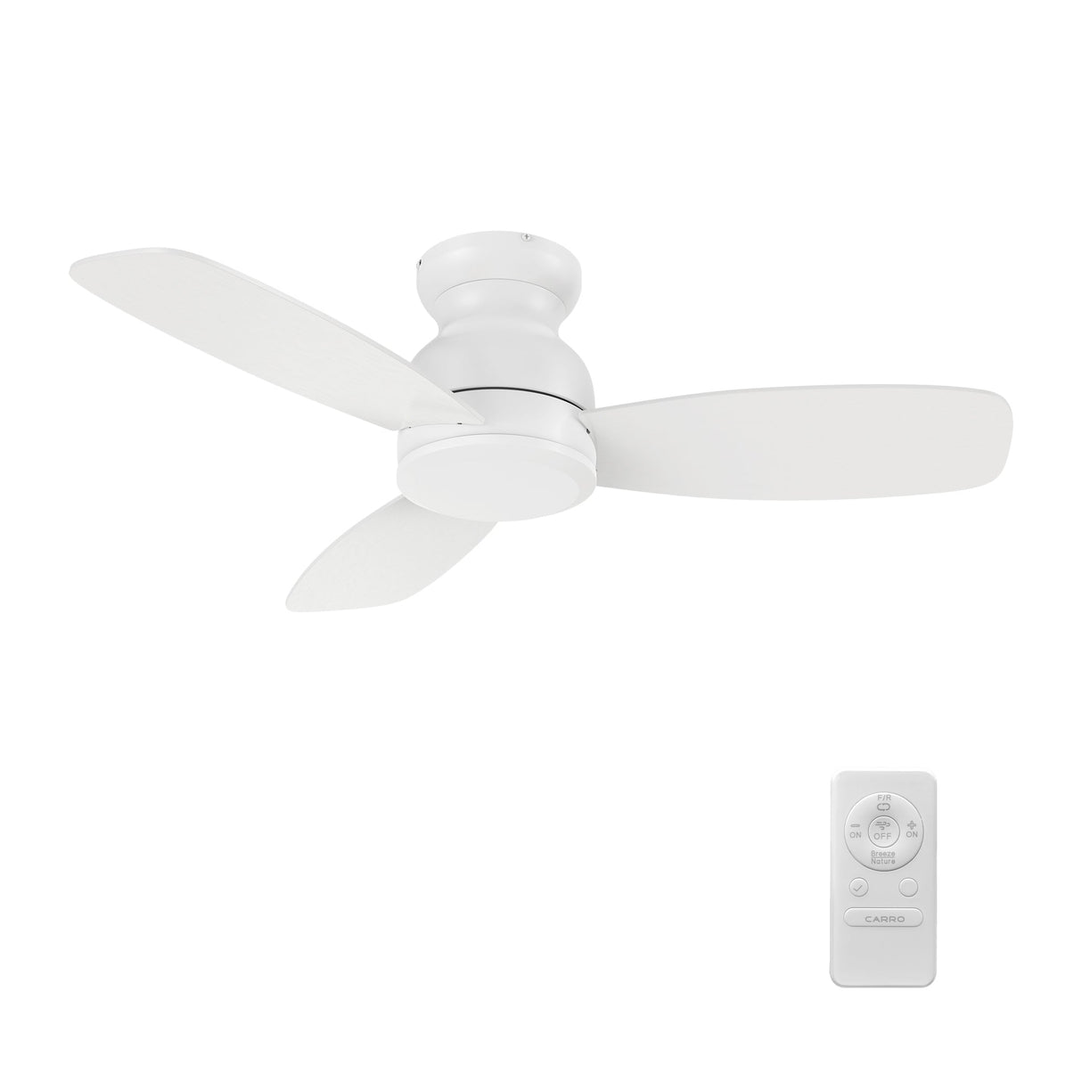 STANLEY 44 In 3 Blade Smart Ceiling Fan Without  LED  Lights With Remote