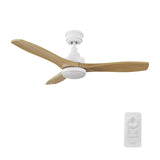 BONELLI 48 In 3 Blade Smart Ceiling Fan With Integrated LED Lights With Remote Control