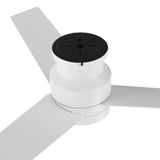 SANTANA 52 inch 3-Blade Flush Mount Ceiling Fan with LED light & Remote