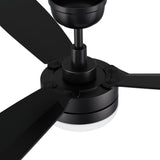 VARA 52 In 3 Blade Smart Ceiling Fan With Integrated LED Lights With Remote