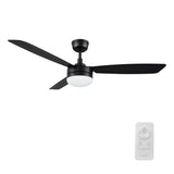 VARA 52 In 3 Blade Smart Ceiling Fan With Integrated LED Lights With Remote