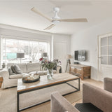 WESTBURY 52 In 3 Blade Smart Ceiling Fan Without  LED  Lights With Remote