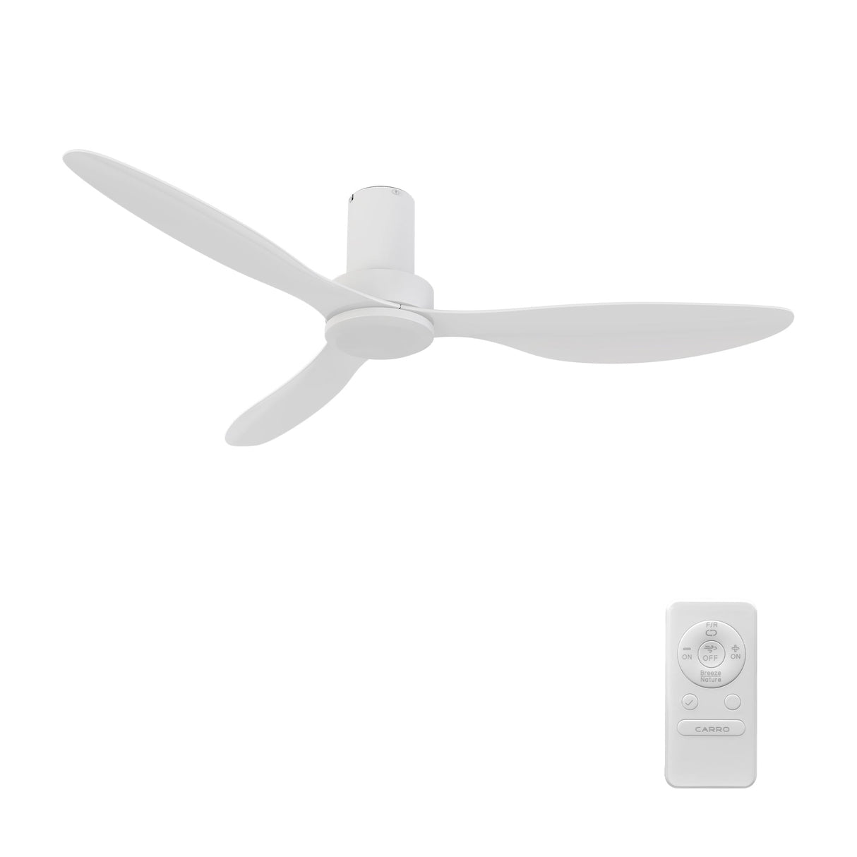 ISOLA 52 In 3 Blade Smart Ceiling Fan Without  LED  Lights With Remote Control