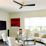 SKARA 52 In 3 Blade Smart Ceiling Fan Without  LED  Lights With Remote Control