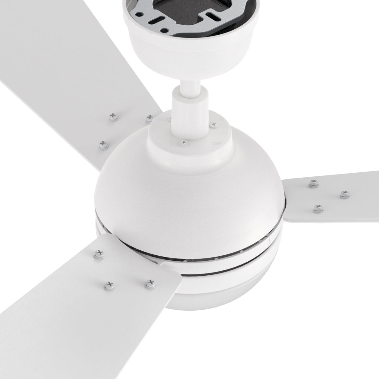 ZEPHYR 52 In 3 Blade Smart Ceiling Fan With Integrated LED Lights With Remote Control