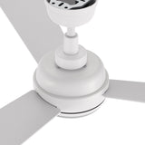 TRYTON 52 In 3 Blade Smart Ceiling Fan With Integrated LED Lights With Google Home