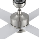 SANTANA 52 In 4 Blade Smart Ceiling Fan With Integrated LED Lights With Remote
