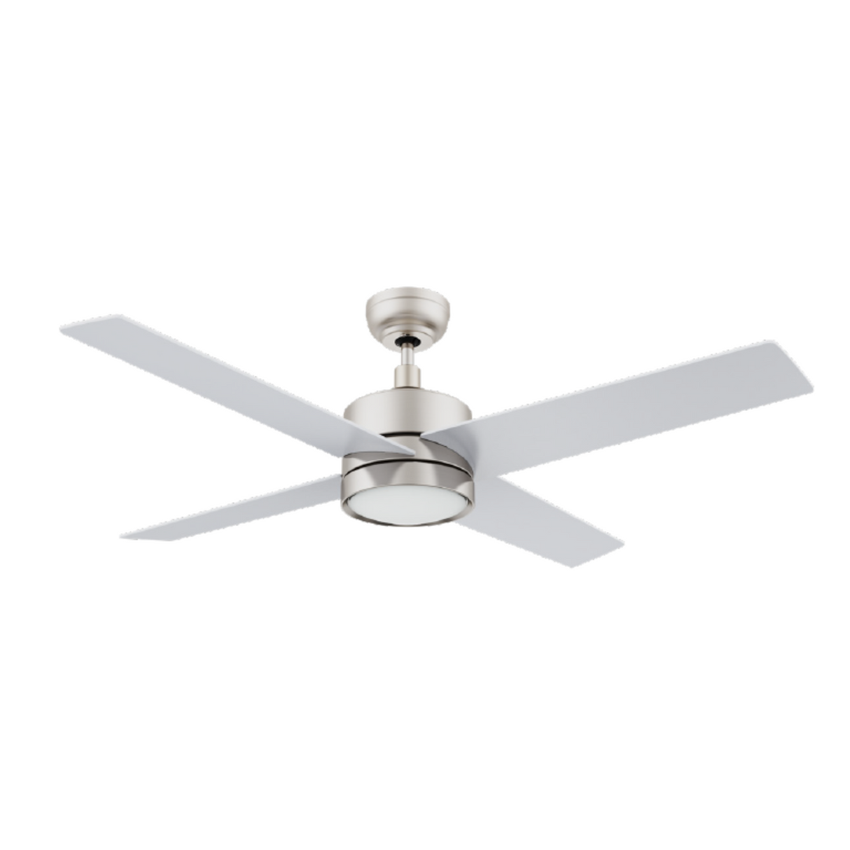 SANTANA 52 In 4 Blade Smart Ceiling Fan With Integrated LED Lights With Remote