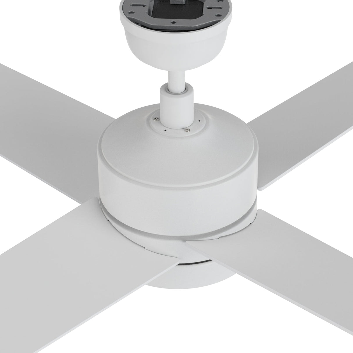 SANTANA 52 In 4 Blade Smart Ceiling Fan With Integrated LED Lights With Remote
