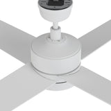 SANTANA 52 In 4 Blade Smart Ceiling Fan With Integrated LED Lights With Remote