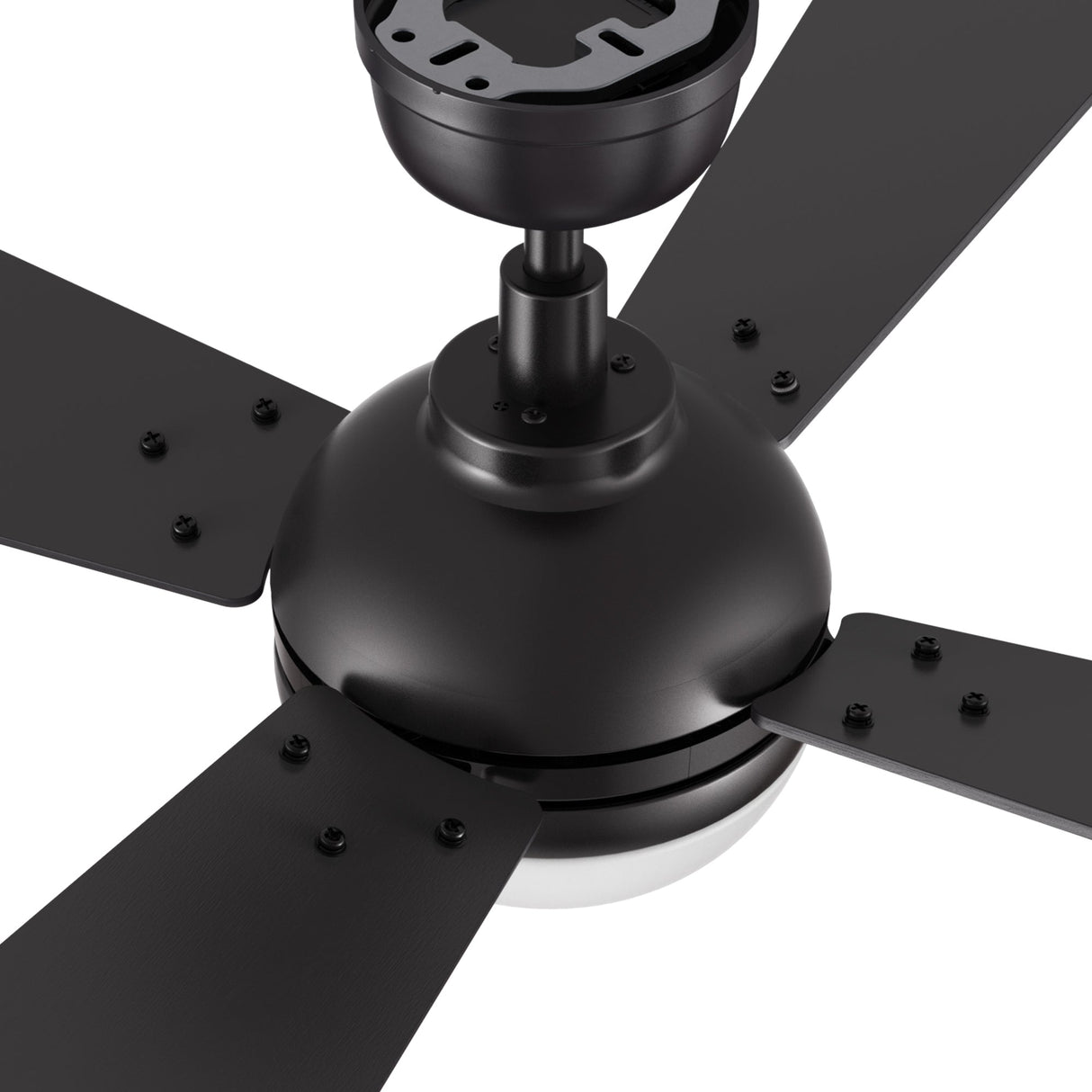 ZEPHYR 52 In 4 Blade Smart Ceiling Fan With Integrated LED Lights With Remote Control