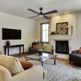 TRYTON 52 In 4 Blade Smart Ceiling Fan With Integrated LED Lights With Google Home