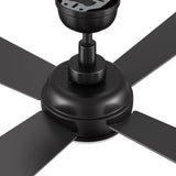 TRYTON 52 In 4 Blade Smart Ceiling Fan With Integrated LED Lights With Google Home