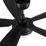 VARA 52 In 5 Blade Smart Ceiling Fan With Integrated LED Lights With Remote