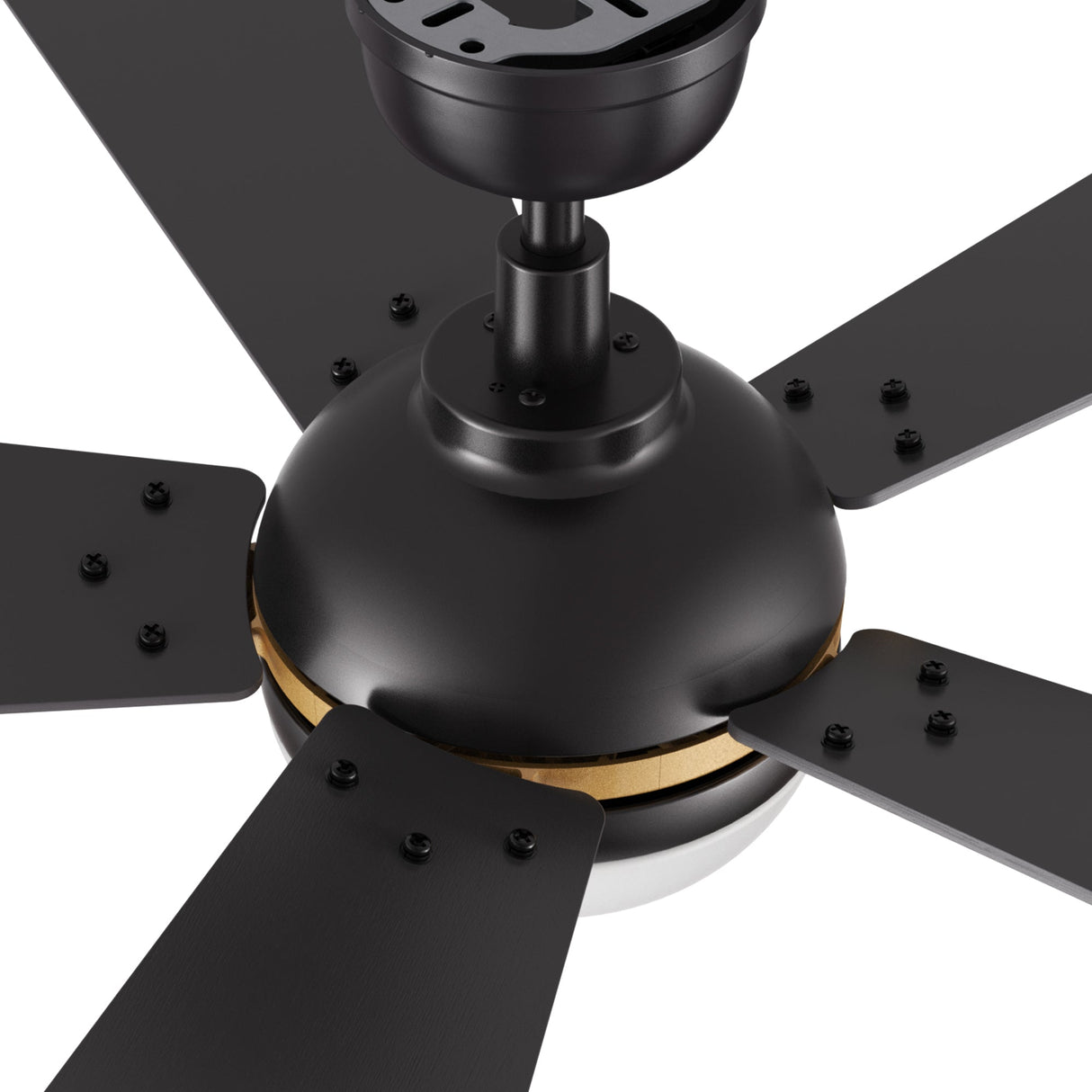 ZEPHYR 52 In 5 Blade Smart Ceiling Fan With Integrated LED Lights With Remote Control