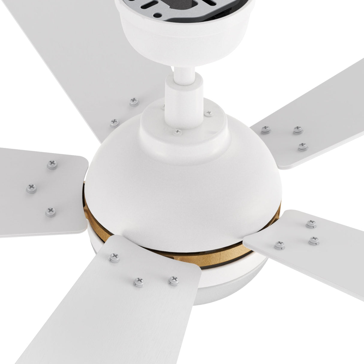 ZEPHYR 52 In 5 Blade Smart Ceiling Fan With Integrated LED Lights With Remote Control