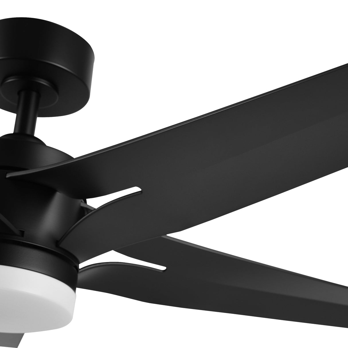 ONYX 52 In 5 Blade Smart Ceiling Fan With Integrated LED Lights With Remote