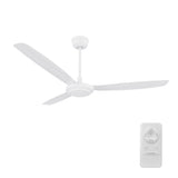 OBERON 56 In 3 Blade Smart Ceiling Fan Without  LED  Lights With Remote