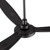 Oberon 56 Inch 3 Blade No Light Ceiling Fan With Remote