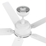 DUNKIRK 60 In 5 Blade Smart Ceiling Fan Without  LED  Lights With Remote Control