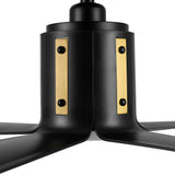 KNOX 60 In 5 Blade Smart Ceiling Fan With Integrated LED Lights With Remote