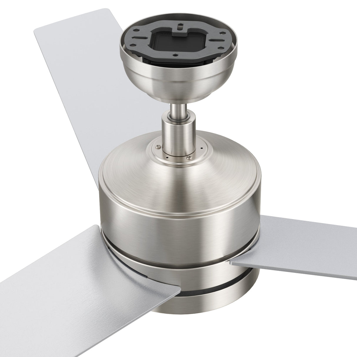 SANTANA 52 In 3 Blade Smart Ceiling Fan With Integrated LED Lights With Wall Control