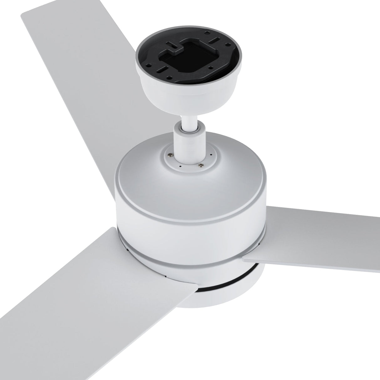 SANTANA 52 In 3 Blade Smart Ceiling Fan With Integrated LED Lights With Wall Control