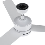 SANTANA 52 In 3 Blade Smart Ceiling Fan With Integrated LED Lights With Wall Control