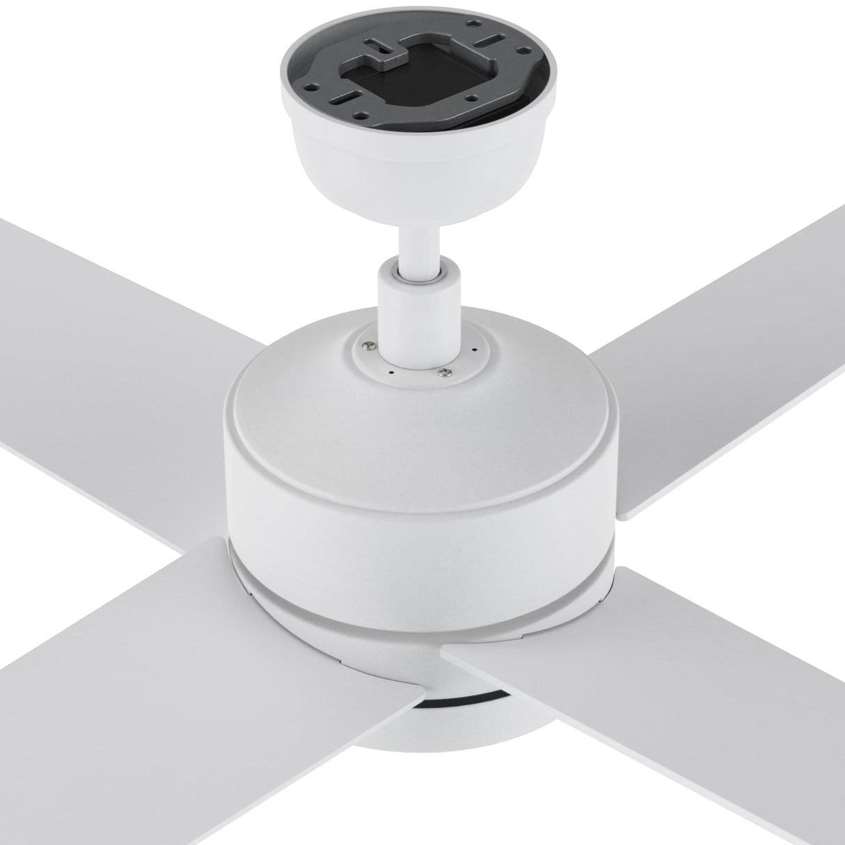 SANTANA 52 In 4 Blade Smart Ceiling Fan With Integrated LED Lights With Wall Control