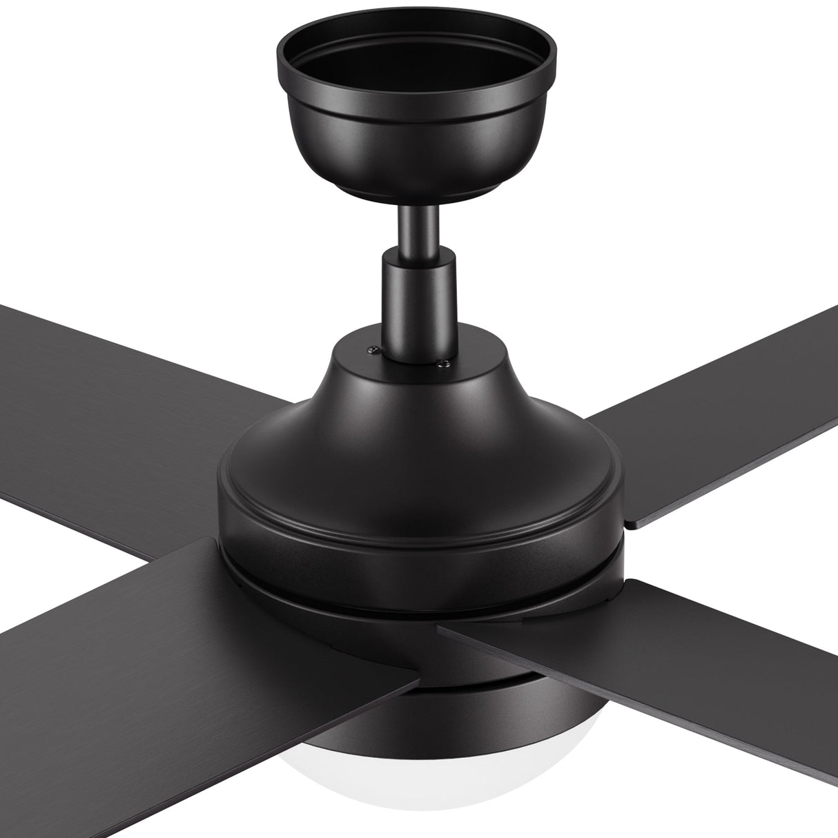 KIMBALL 52 In 4 Blade Smart Ceiling Fan With Integrated LED Lights With Wall Control