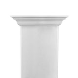 ZLINE Vented Crown Molding Profile 6 for Island Mount Range Hood (CM6V-GL9i)