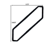 Liberty Shaker Ashen - 3.5 Inch Crown Moldings Accessories - 3.5" Width x 3.5" Height x 96" Depth