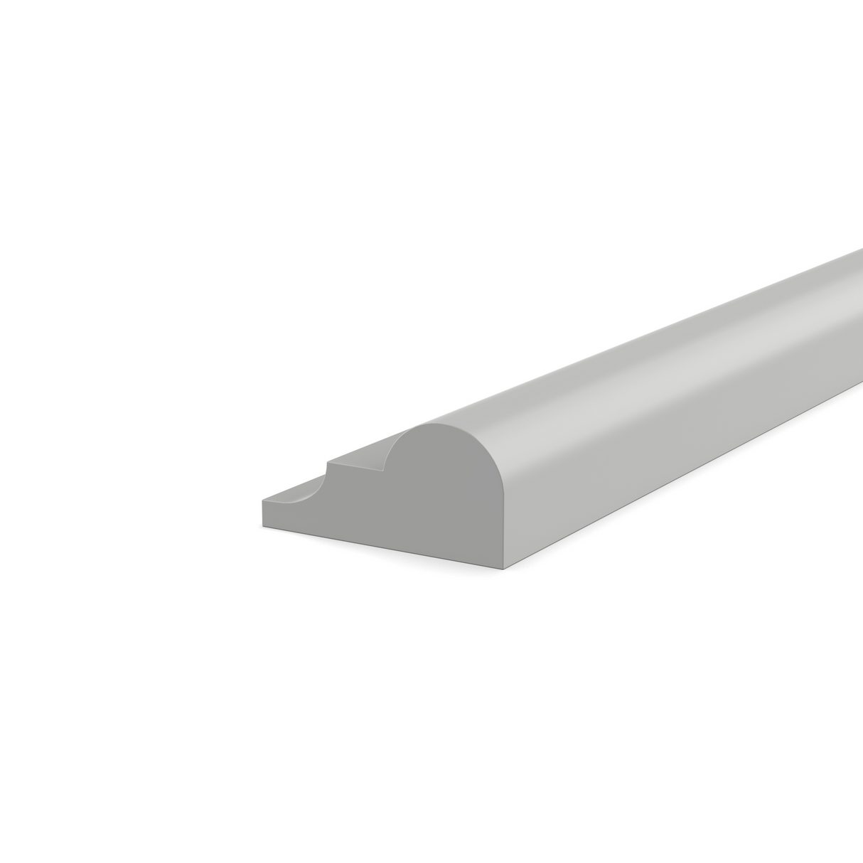 Liberty Shaker Ashen - 0.75 Inch Trims Accessories - .75" Width x 1.125" Height x 96" Depth