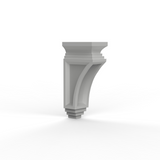 Liberty Shaker Ashen - 3 Inch Structural Accessories - 3" Width x 12" Height x 5" Depth