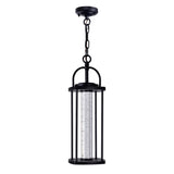 Greenwood LED Black Outdoor Pendant