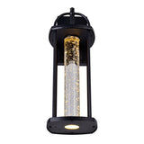 Greenwood LED Black Outdoor Wall Lantern 18 Inch