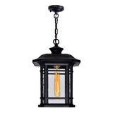 Blackburn 1 Light Black Outdoor Pendant