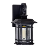 Blackburn 1 Light Black Outdoor Wall Lantern 13-inch