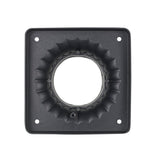 Granville 3.25" Black Outdoor Pier Mount Base