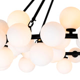 Arya 70 Light Black Chandelier
