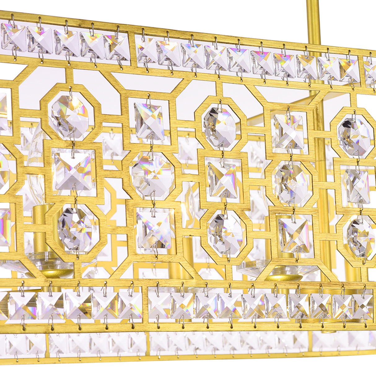 Belinda 8 Light Champagne Chandelier