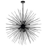 Savannah 14 Light 40in Black Chandelier