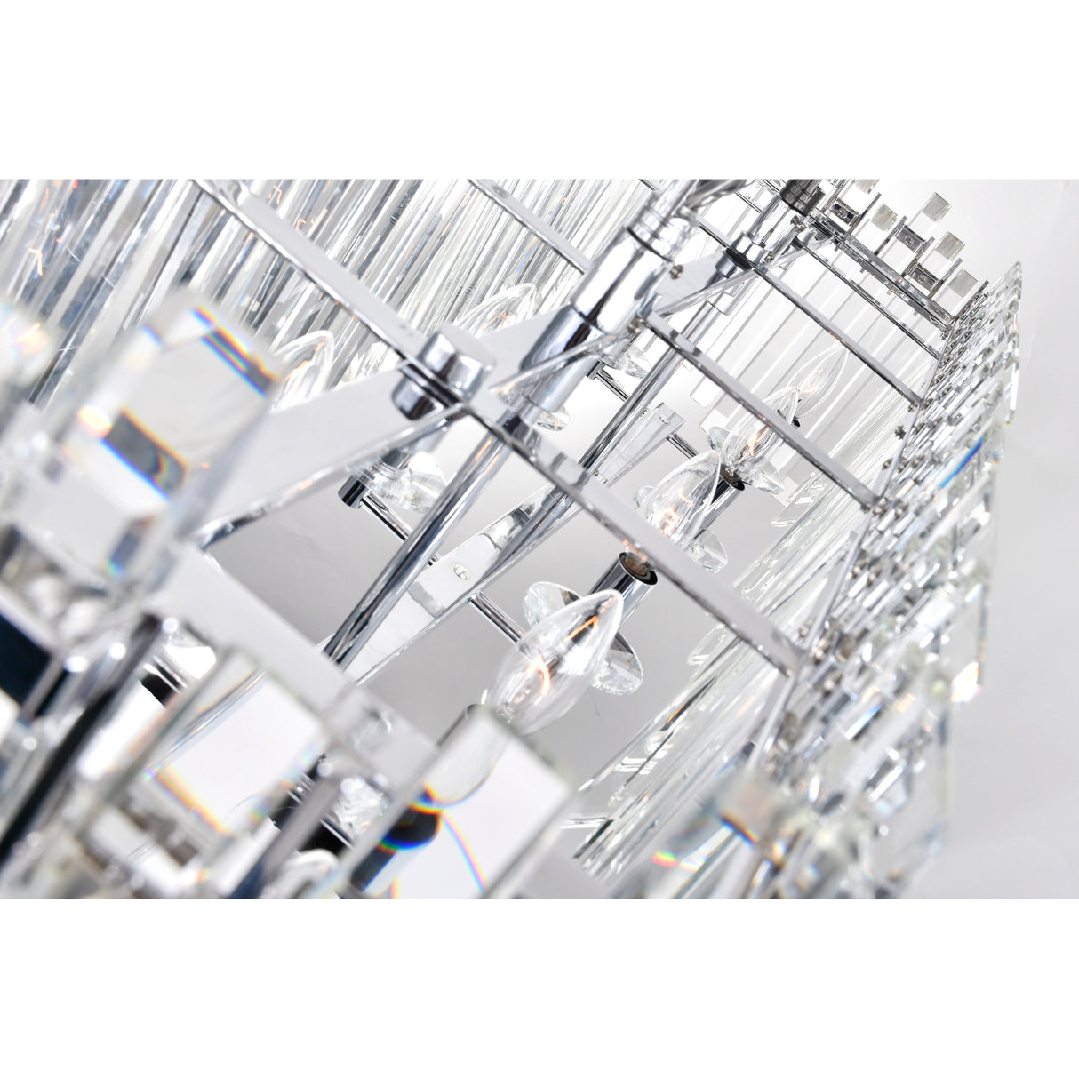Henrietta 10 Light Chandelier With Chrome Finish