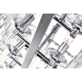 Henrietta 10 Light Chandelier With Chrome Finish