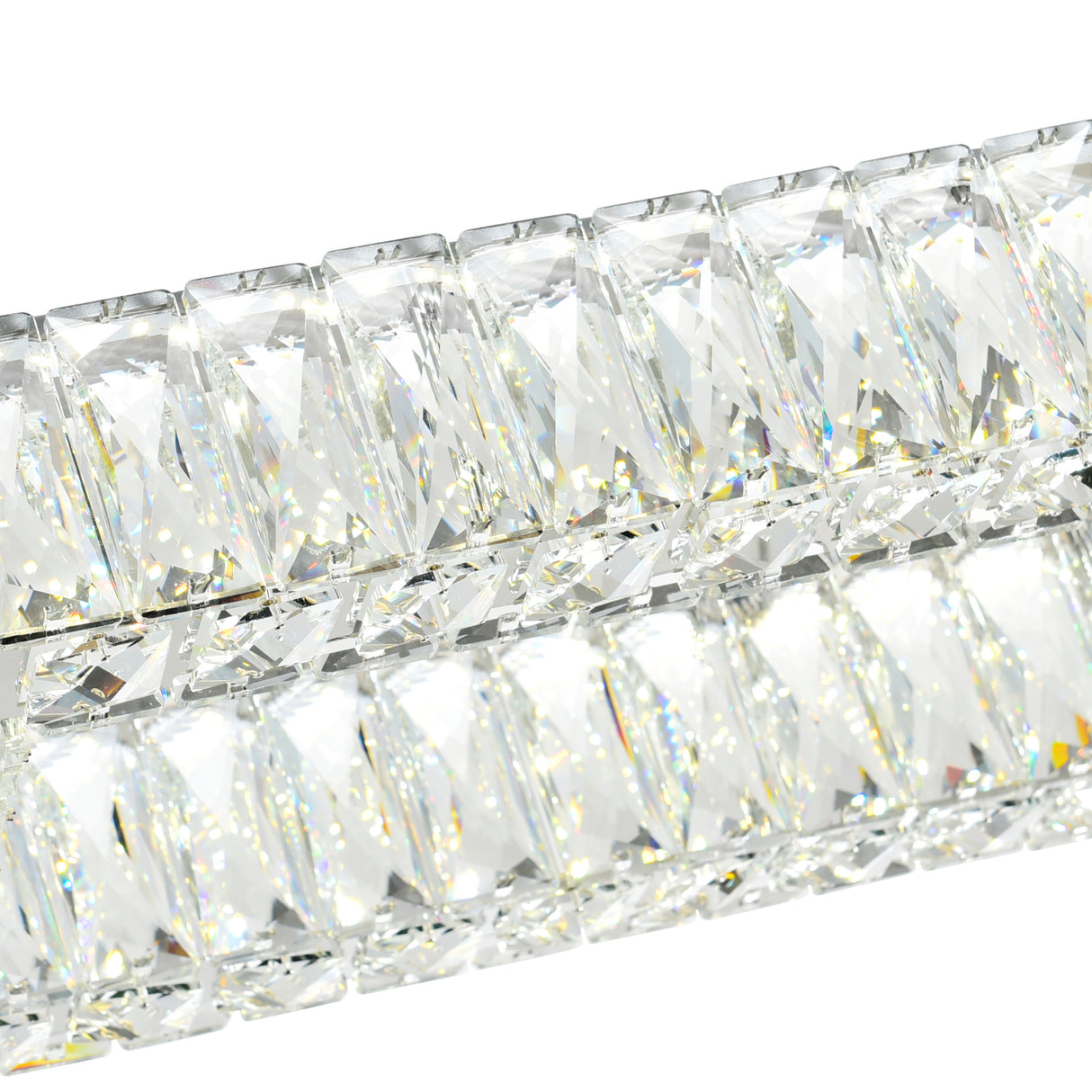 Felicity Integrated LED 52in Chrome Chandelier