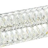 Felicity Integrated LED 52in Chrome Chandelier