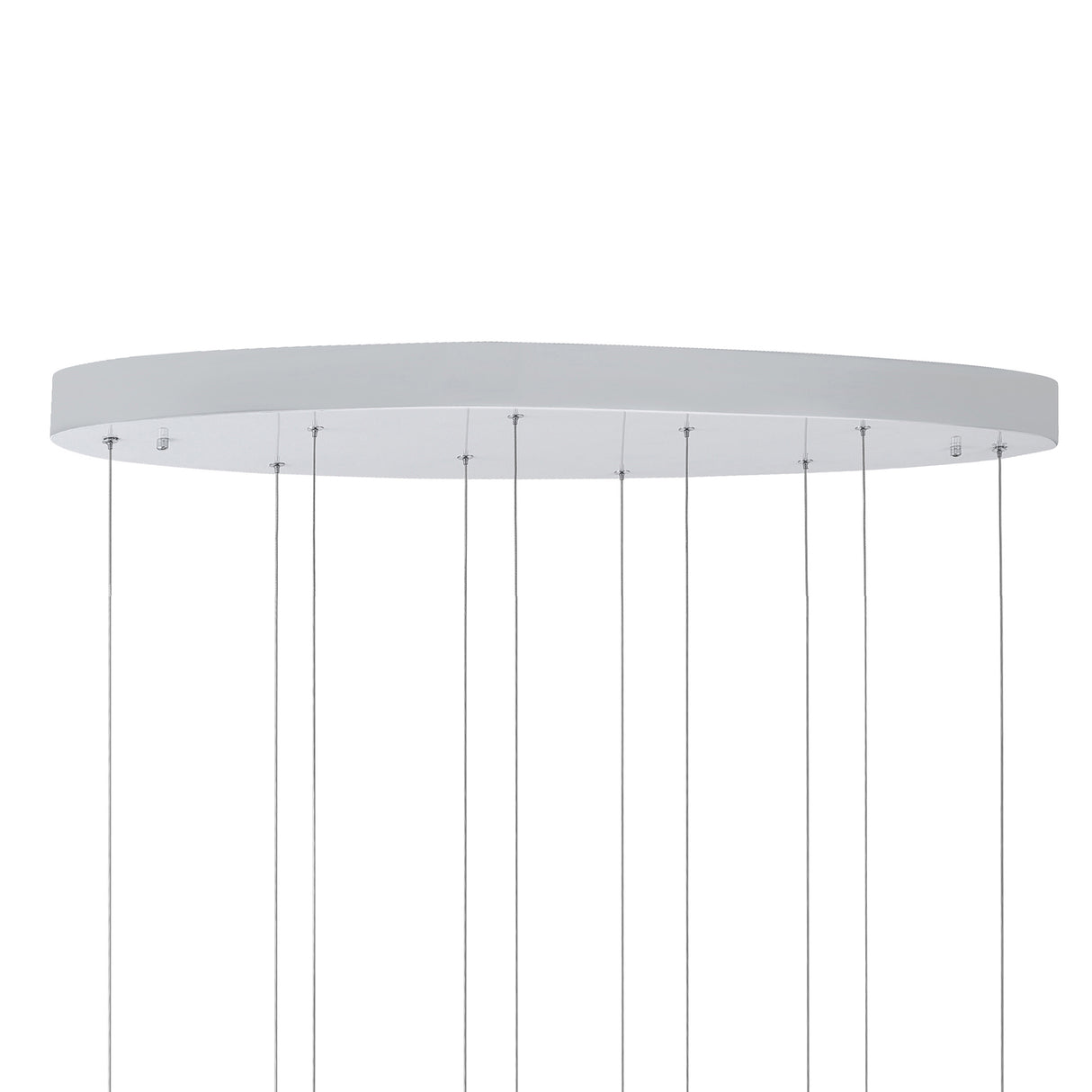 Carolina Integrated LED 40in Pewter Chandelier