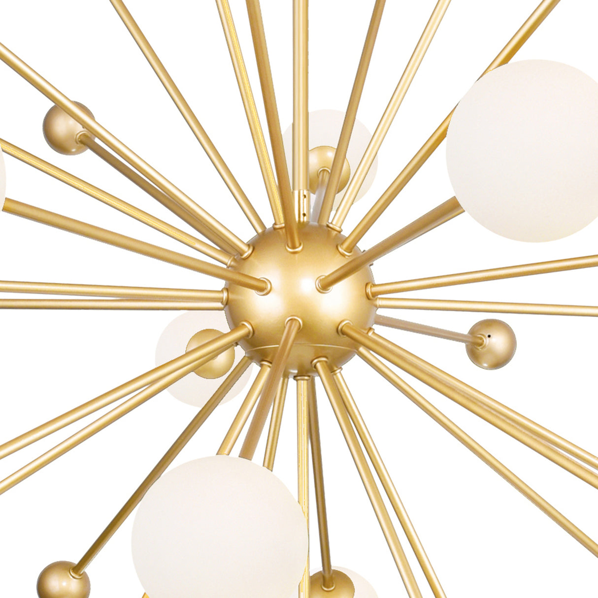 Element 17 Light 39in Sun Gold Chandelier