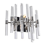 Miroir 2 Light 18in Polished Nickel Wall Light